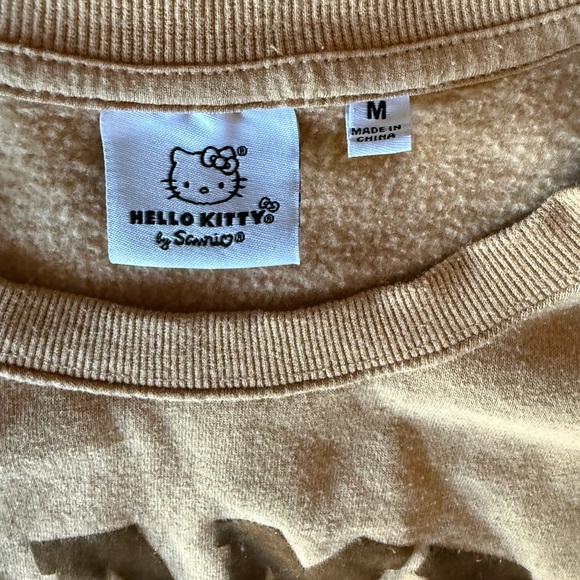 Hello Kitty Tan Sweatshirt and Shorts Set - Picture 2 of 3